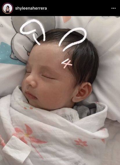 JC Santos with his lovely daughter River