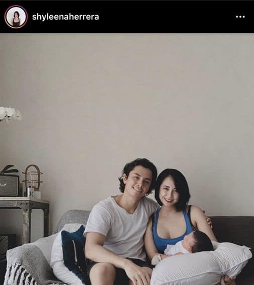 JC Santos with his lovely daughter River