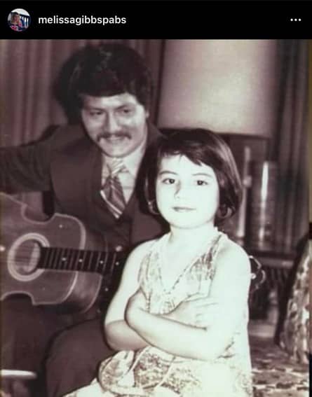 Ronaldo Valdez with his daughter Melissa