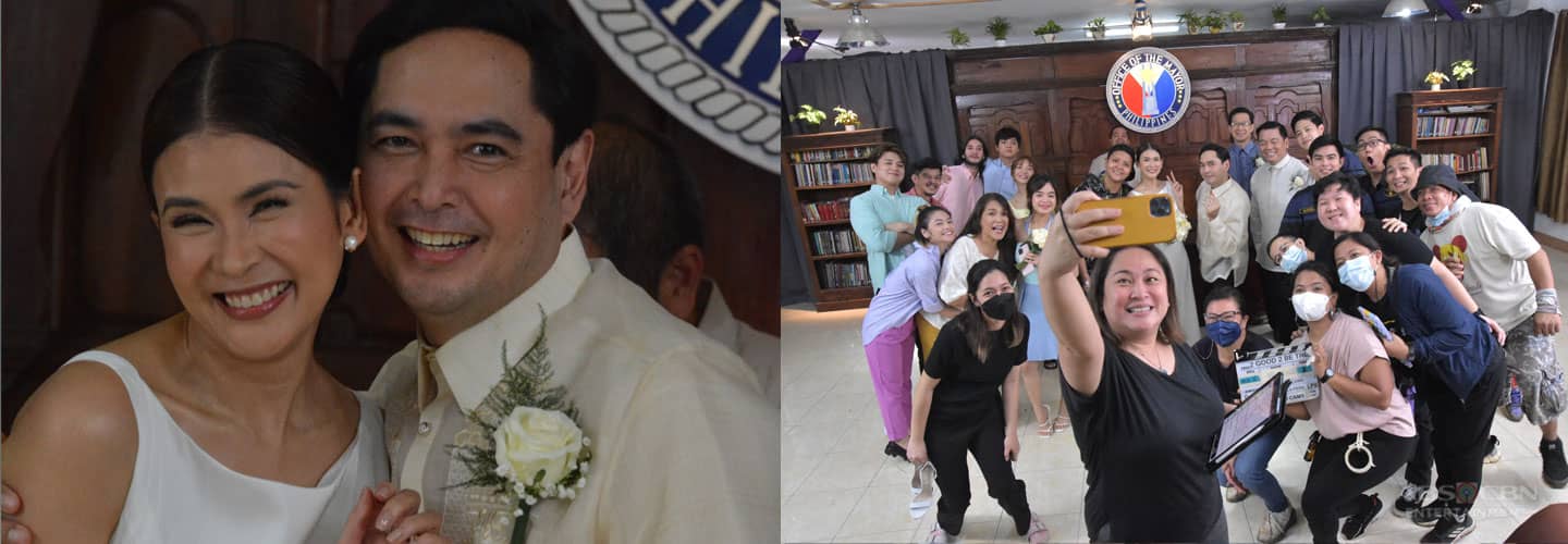 BTS of MarKap wedding