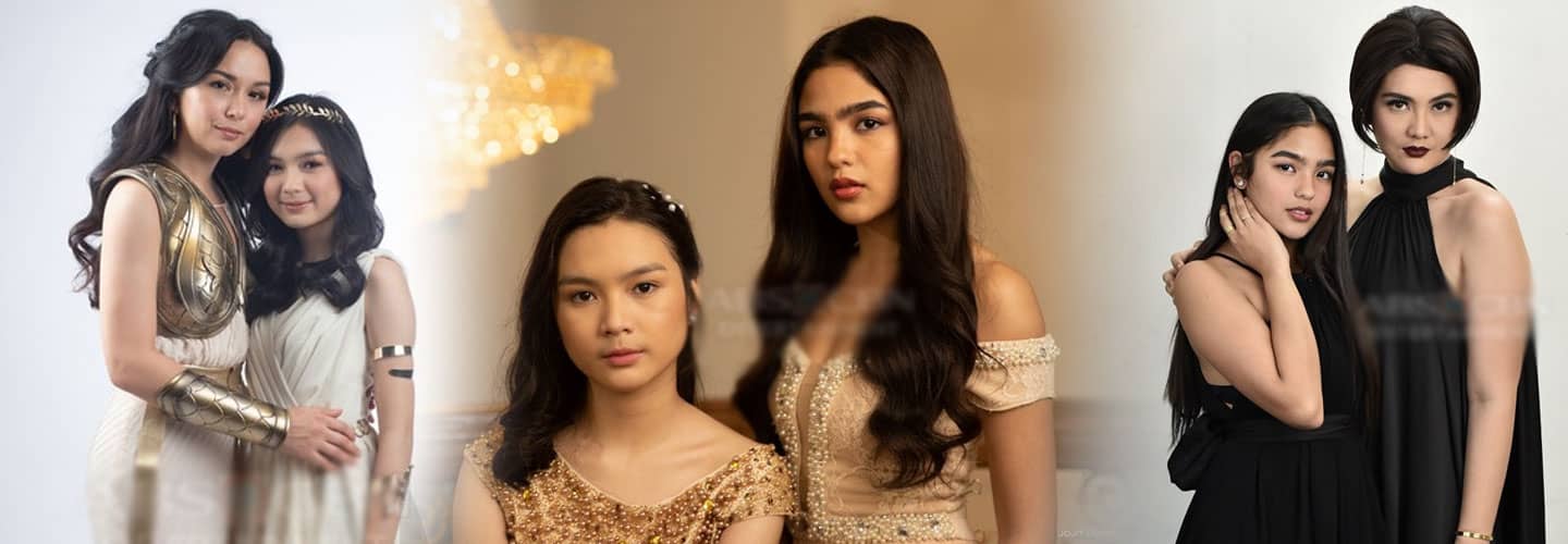  Relive that Golden Glam: Kadenang Ginto’s Daniela, Romina, Marga and Cassie in their chic best