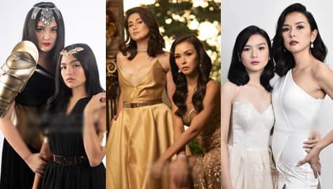  Relive that Golden Glam: Kadenang Ginto’s Daniela, Romina, Marga and Cassie in their chic best