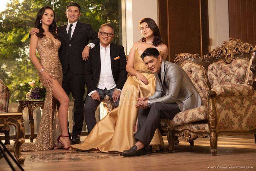  Relive that Golden Glam: Kadenang Ginto’s Daniela, Romina, Marga and Cassie in their chic best