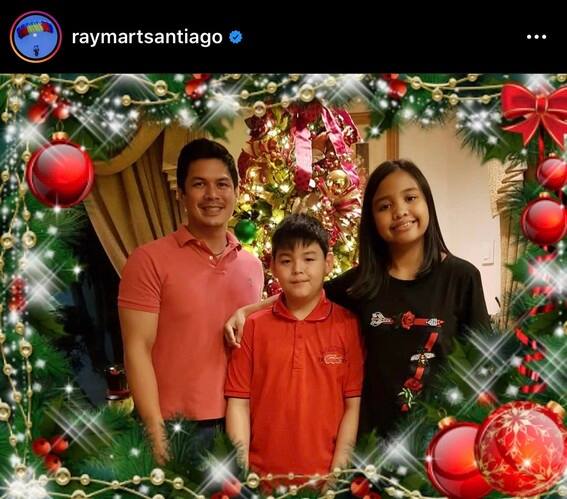 Photos of Raymart Santiago with Saint and Sab | ABS-CBN Entertainment