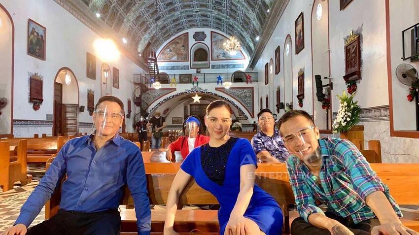 Ang Probinsyano Cast at the ABS-CBN Christmas ID 2020