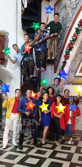 Ang Probinsyano Cast at the ABS-CBN Christmas ID 2020