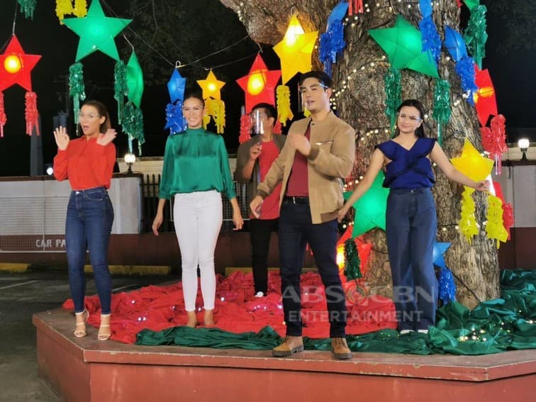 Ang Probinsyano Cast at the ABS-CBN Christmas ID 2020