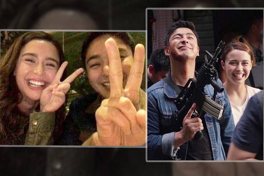 Behind the scenes photos of Coco and Yassi in FPJ’s Ang Probinsyano