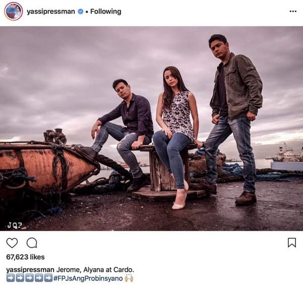 Behind the scenes photos of Coco and Yassi in FPJ’s Ang Probinsyano