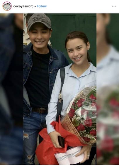 Behind the scenes photos of Coco and Yassi in FPJ’s Ang Probinsyano