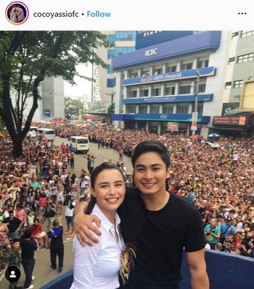 Behind the scenes photos of Coco and Yassi in FPJ’s Ang Probinsyano