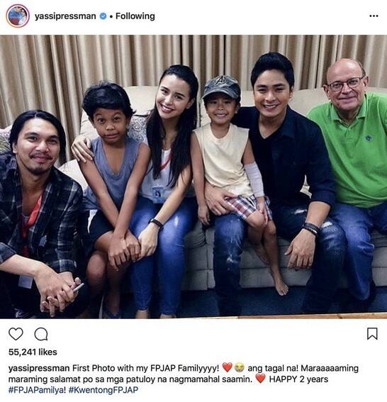 Behind the scenes photos of Coco and Yassi in FPJ’s Ang Probinsyano