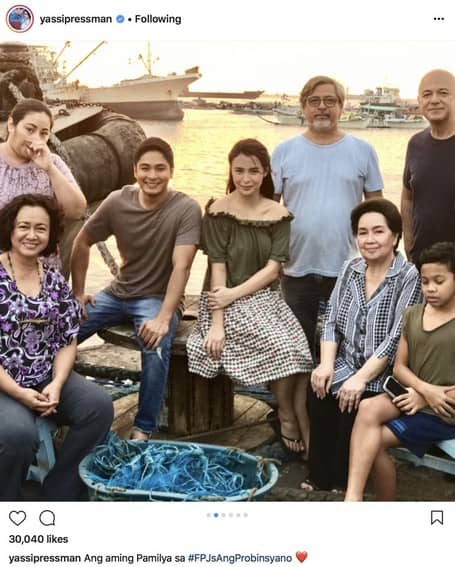 Behind the scenes photos of Coco and Yassi in FPJ’s Ang Probinsyano