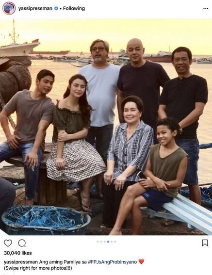Behind the scenes photos of Coco and Yassi in FPJ’s Ang Probinsyano