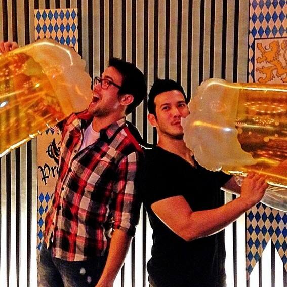 IN PHOTOS: John Prats with his hunky brodie for life 