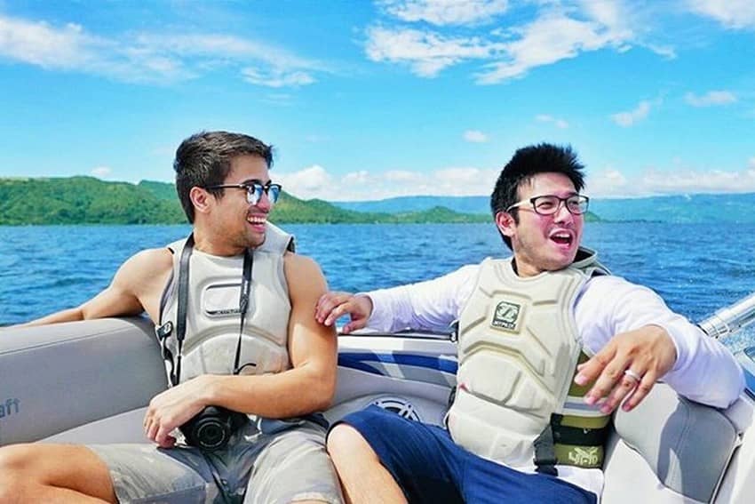 IN PHOTOS: John Prats with his hunky brodie for life 