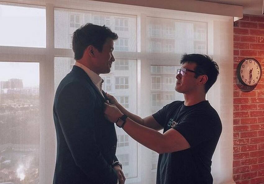 IN PHOTOS: John Prats with his hunky brodie for life 