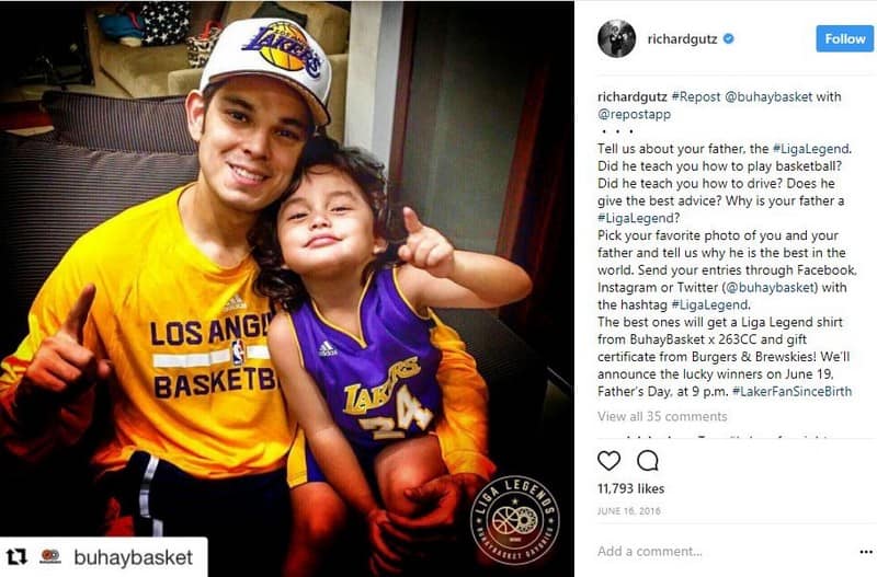 IN PHOTOS: Richard Gutierrez with his adorable little one