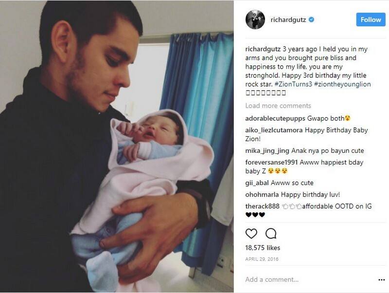 IN PHOTOS: Richard Gutierrez with his adorable little one