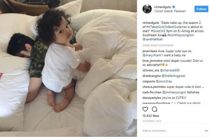 IN PHOTOS: Richard Gutierrez with his adorable little one