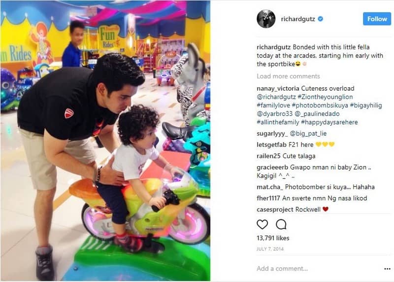 IN PHOTOS: Richard Gutierrez with his adorable little one