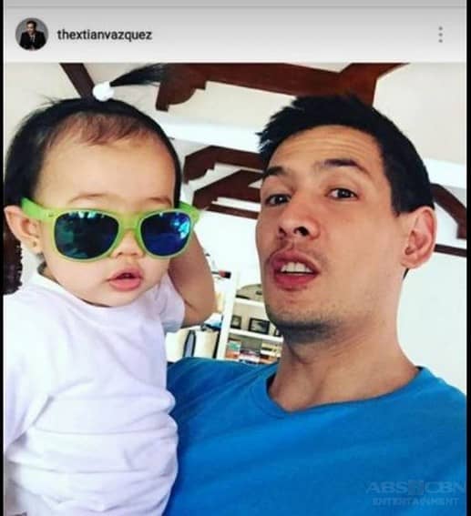 Christian Vasquez with his little ‘Inday’ | ABS-CBN Entertainment