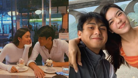Paulo Angeles with his beautiful girlfriend