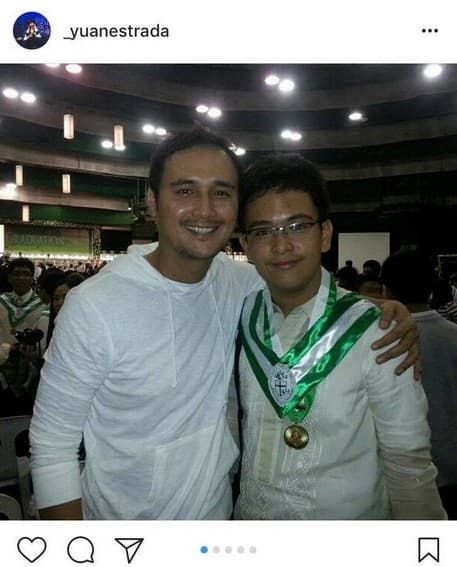 John Estrada with his adorable son Yuan