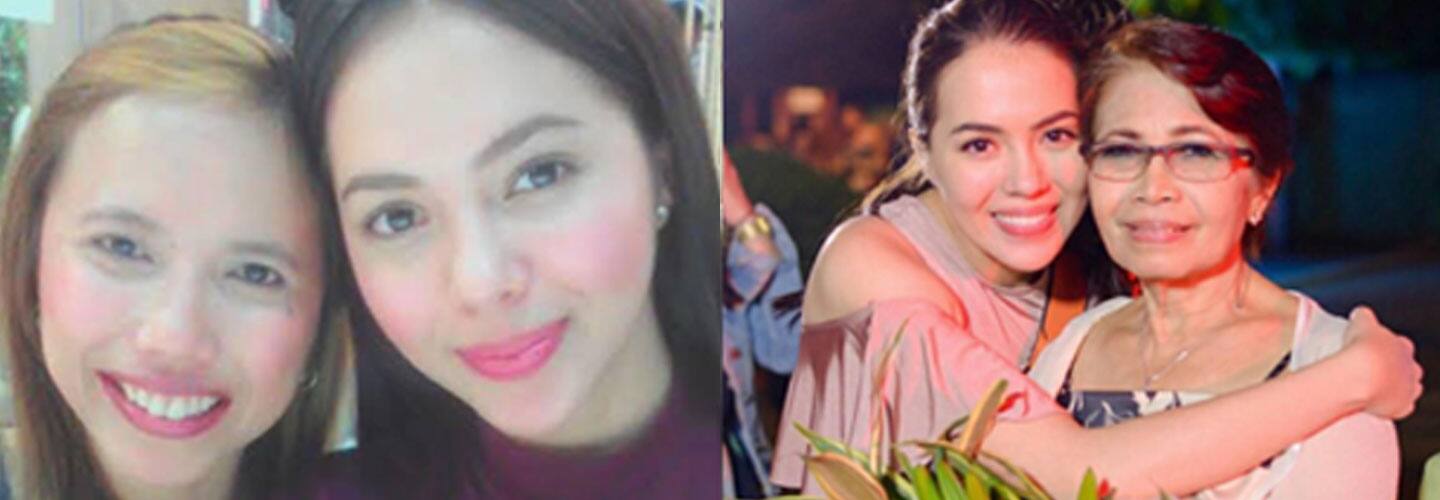 Photos of Julia Montes with her beautiful Moms  