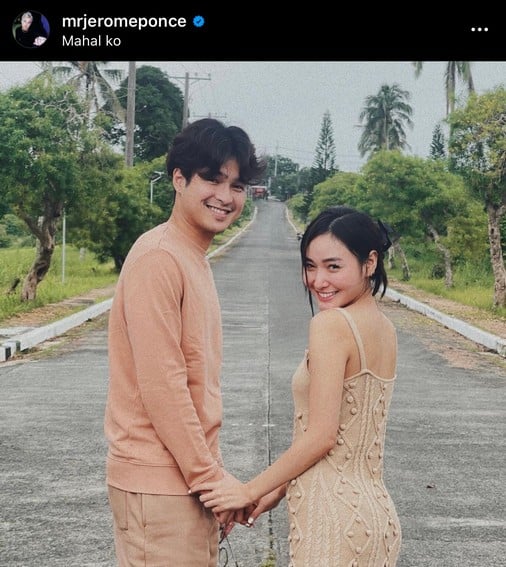 Ang unang taon ng pagmamahalan nina Jerome at Sachzna