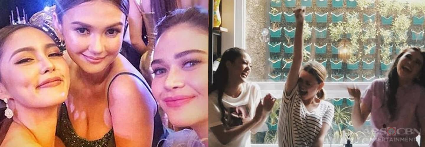 The friendship of Kim, Angelica & Bela