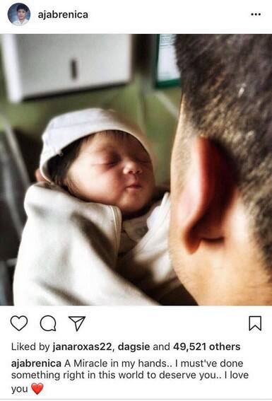 LOOK: Aljur Abrenica with his adorable little one