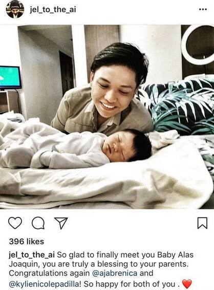 LOOK: Aljur Abrenica with his adorable little one