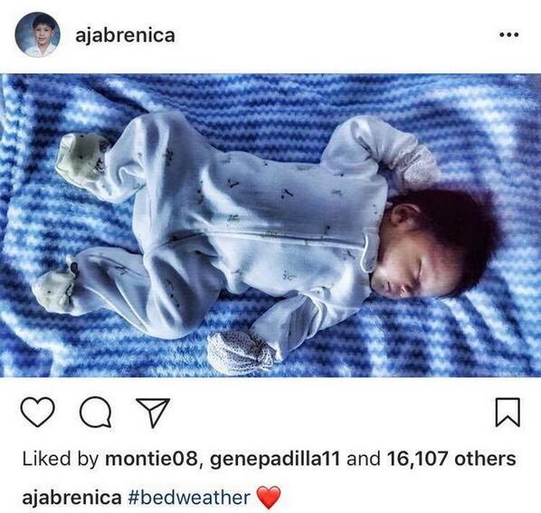 LOOK: Aljur Abrenica with his adorable little one