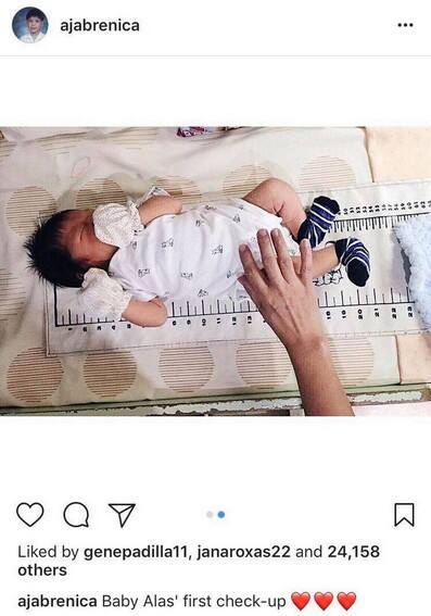 LOOK: Aljur Abrenica with his adorable little one