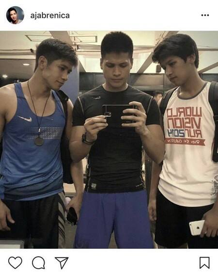Photos of Aljur Abrenica with his hunky brothers