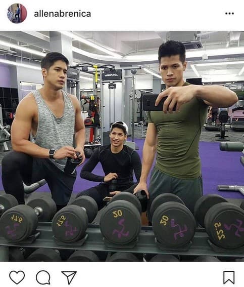 Photos of Aljur Abrenica with his hunky brothers