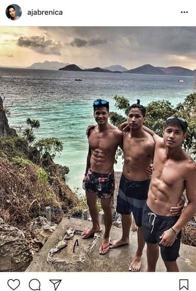 Photos of Aljur Abrenica with his hunky brothers