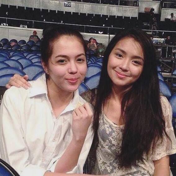 Photos of Julia Montes with her best friend Kathryn Bernardo