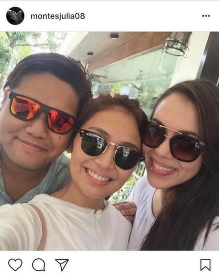 Photos of Julia Montes with her best friend Kathryn Bernardo
