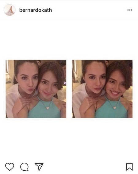 Photos of Julia Montes with her best friend Kathryn Bernardo