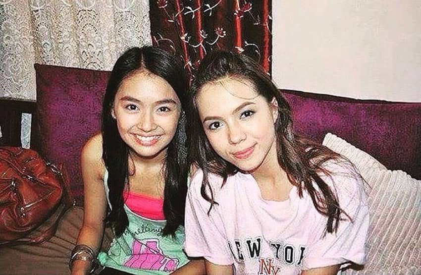 Photos of Julia Montes with her best friend Kathryn Bernardo