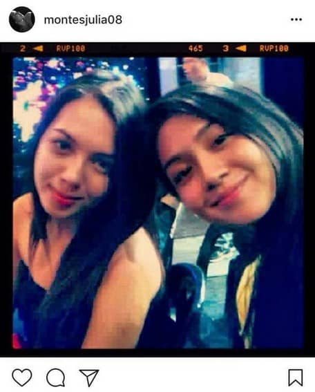 Photos of Julia Montes with her best friend Kathryn Bernardo