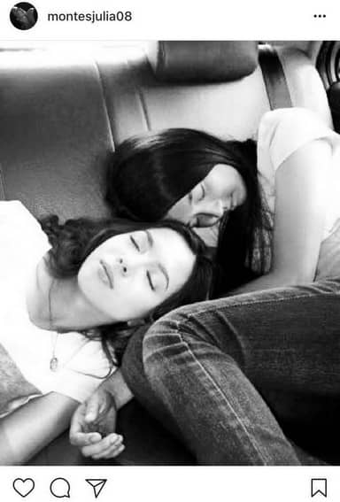 Photos of Julia Montes with her best friend Kathryn Bernardo