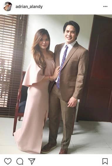 Adrian Alandy with his beautiful partner in life | ABS-CBN Entertainment