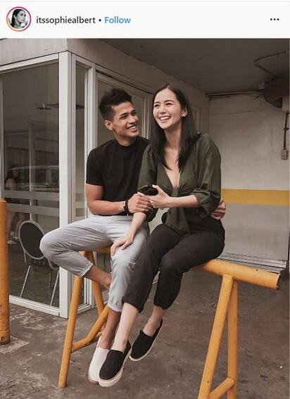 Vin Abrenica Sophie Albert Relationship