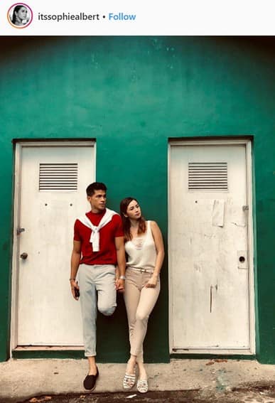 Vin Abrenica Sophie Albert Relationship