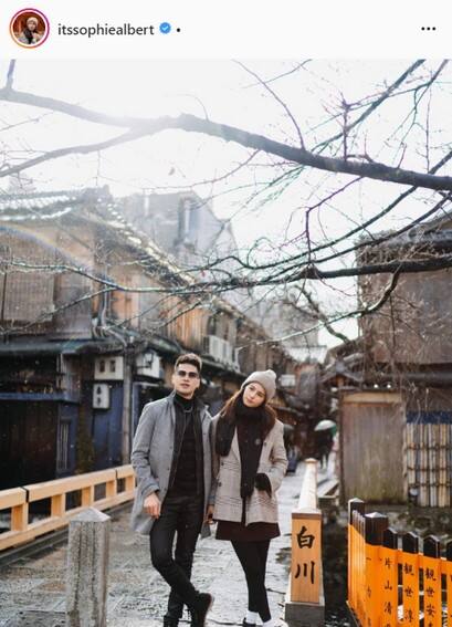 Vin Abrenica Sophie Albert Relationship