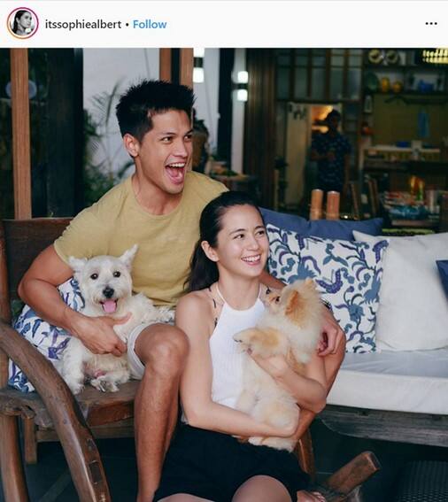 Vin Abrenica Sophie Albert Relationship