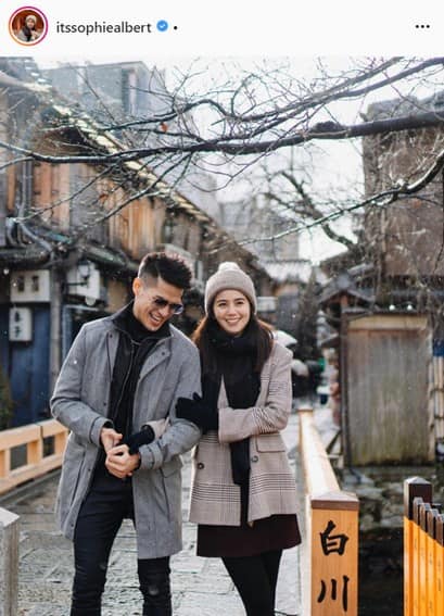 Vin Abrenica Sophie Albert Relationship